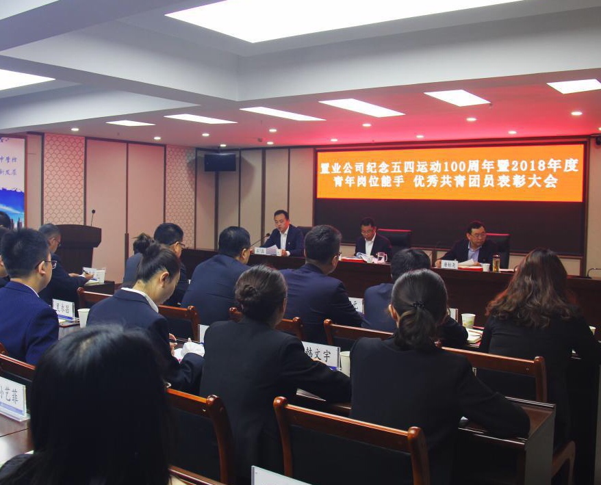 “青春心向黨 建功新時代”置業(yè)公司召開紀(jì)念五四運(yùn)動100周年暨表彰大會