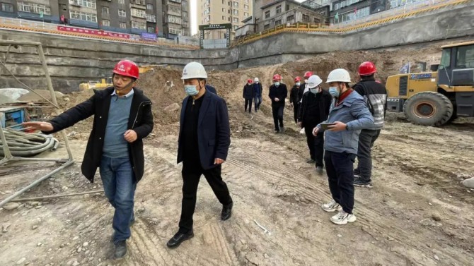甘肅建投4#綜合樓項(xiàng)目順利通過基坑驗(yàn)槽